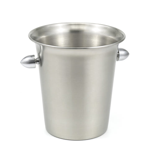 StainlessLUX 73162 Brushed Stainless Steel Ice Bucket - Large (4.5 Liters)