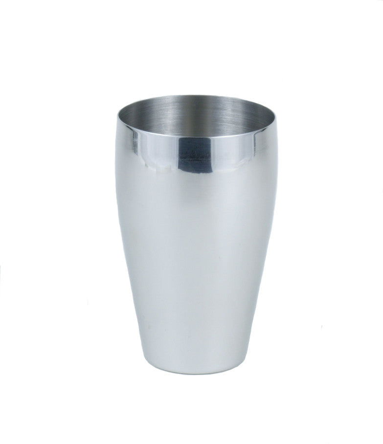 StainlessLUX 73259 Brilliant Stainless Steel Drinking Glass / Water Tumbler / Pub Glass (18 Oz.)