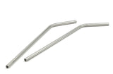 StainlessLUX 77509 Brilliant Stainless Steel Drinking Straw Set (2 Straws / Set)