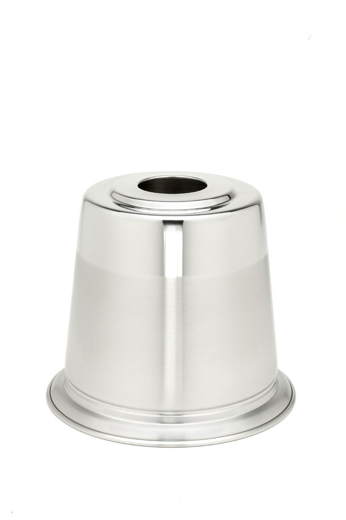 StainlessLUX 71110 Two-Tone Harmony Stainless Steel Tissue Box (Paper Roll Not Included)