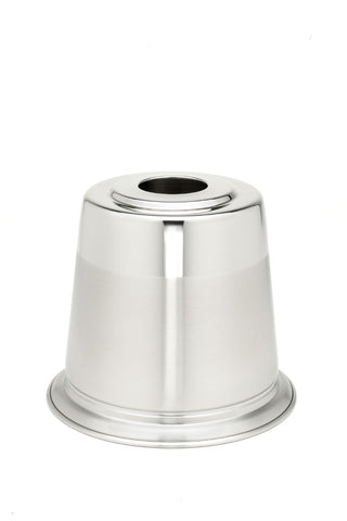 StainlessLUX 71110 Two-Tone Harmony Stainless Steel Tissue Box (Paper Roll Not Included)