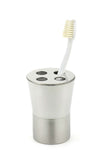 StainlessLUX 71186 Two-tone Stainless Steel Toothbrush Holder