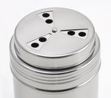 StainlessLUX 75154 Brushed Stainless Steel Spice Shaker / Cheese Shaker